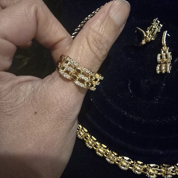 21Kgp Dubai Jewelry Bridal SET - Picture 5 of 16